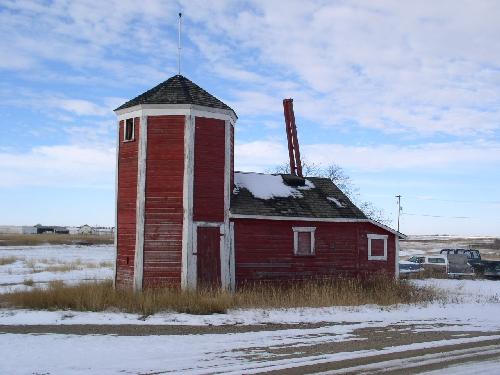 Water tower portion