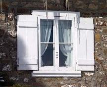 Détail de la Maison Toussaint-Théoret; Ministère de la Culture et des Communications, Jean-François Rodrigue, 2005