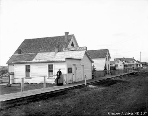 Streetscape in Lacombe