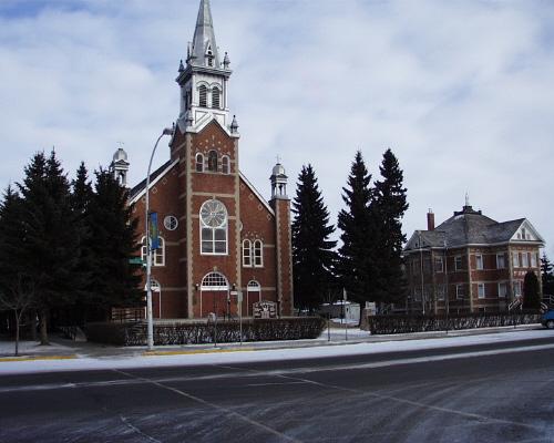 South elevation, looking northeast