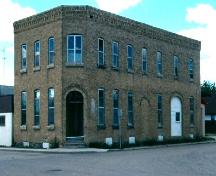 View of front and side elevations, 2000.; Government of Saskatchewan, Liz Kalmakoff, 2000