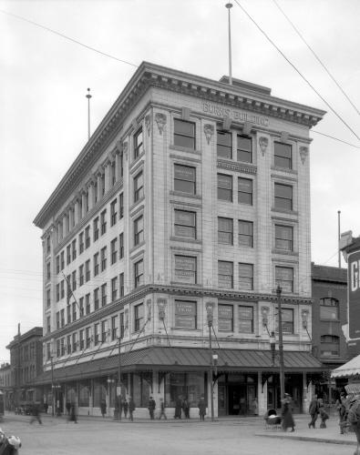 North and east elevations