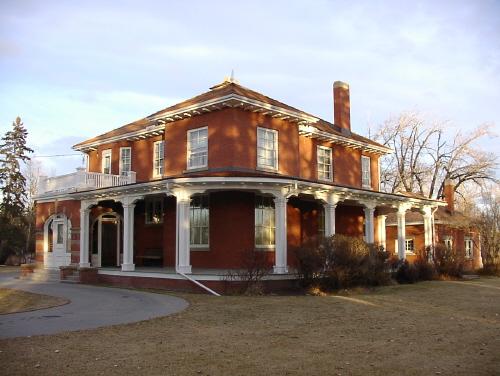 South and west elevations