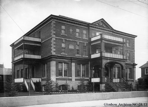 North and east elevations