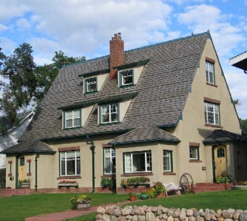 Close up view of F.P.Martin House