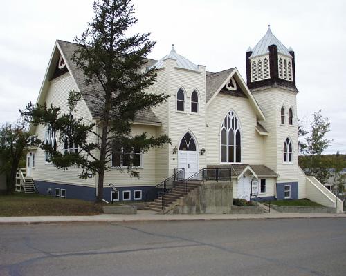 View from the southeast