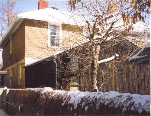 West and south elevations
