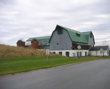 Rear view of the barn.; City of Bathurst