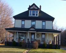 Dr. J.B. McKenzie Home, front elevation - 2004.; City of Miramichi