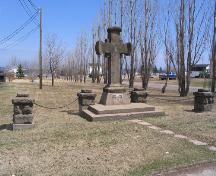 Commemorative cross for the founding families of Bouctouche; M. D'Astous