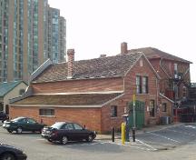 West and north facades, former Barrie Armoury, 2004; City of Barrie, 2004