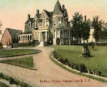 La grange converti en studio d'été en 1903; Phyllis Stopps