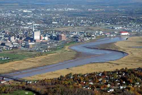 Image aérienne - Petitcodiac - 2004