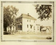Showing south west elevation in 1934; Jean Profitt Collection