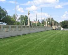 View of the east side of the Albert Memorial Bridge, 2006; Brett Quiring, Government of Saskatchewan, 2006.