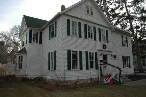 View looking west
