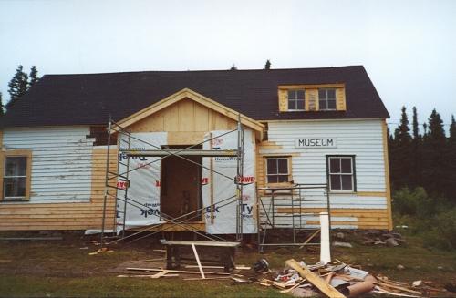 White Elephant Building under restoration