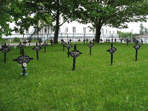 The cemetery