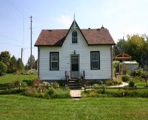 Front (west) Elevation; Susan Schappert, City of Peterborough 2004