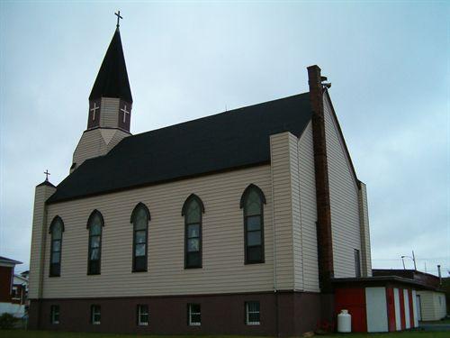 Side and rear elevation