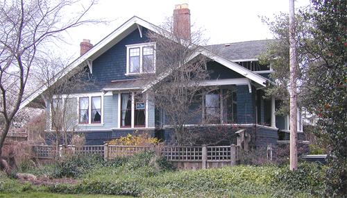 east facade