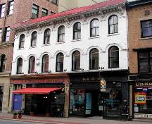 Colwell Building, front façade, 2004; Heritage Division, NS Department of Tourism, Culture and Heritage, 2004