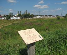 Site fondateur Darois-Breau - vue de la plaque; City of Dieppe