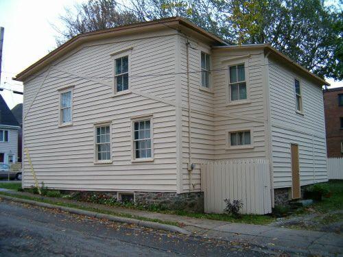 Rear and north side