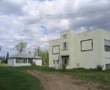 View of both school buildings, 2005.; Government of Saskatchewan, 2005.