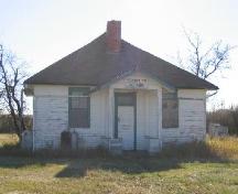 Front facade of Morris School, 2006.; Government of Saskatchewan, Brett Quiring, 2005.