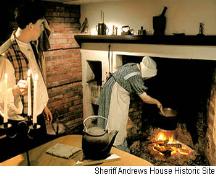 Sheriff Andrews House - interior view; Province of New Brunswick