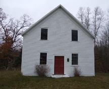 Front elevation, Cornwallis Reformed Church, Grafton, NS, 2006.; Heritage Division, NS Dept. of Tourism, Culture and Heritage, 2006.