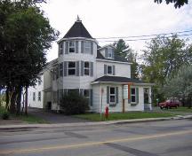 A front view of J. Flavien Doucet's home which has remained mostly untouched. ; City of Bathurst
