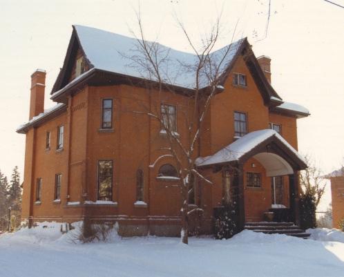 North and east elevations