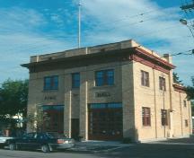 Front elevation on 11th Street E.; Government of Saskatchewan, Frank Korvemaker, 1993