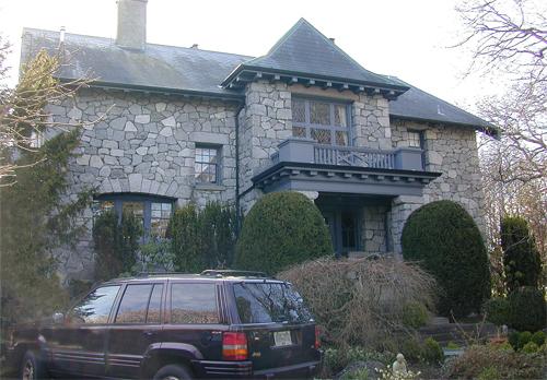 front facade, north elevation