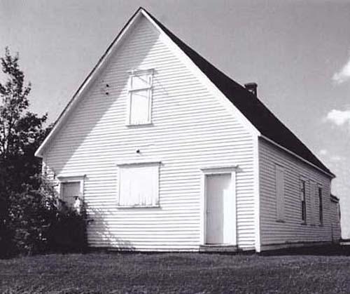 Ancienne école de Gayton - Vue frontale