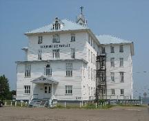 Sainte-Famille Academy, built in 1910-1912, was an educational facility for many decades; Town of Tracadie-Sheila