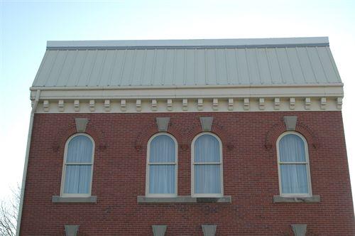 Mansard roof detail