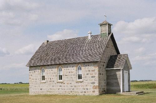 Side facade