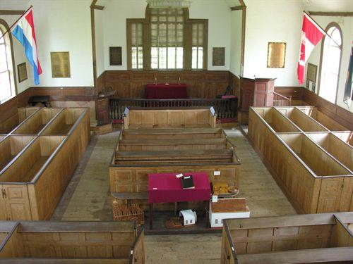 Interior view from the gallery