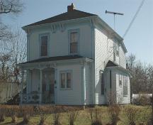 Front elevation of the Harris-Baxter house, Annapolis Royal, Nova Scotia; Heritage Division, NS Dept. of Tourism, Culture and Heritage, 2007