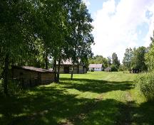 Vue contextuelle d'une sélection de bâtiments de Maison Negrych, région de Venlaw, 2005; Historic Resources Branch, Manitoba Culture, Heritage and Tourism, 2005