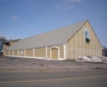 West Elevation, New Caledonian Curling Club, Pictou, Nova Scotia, 2007.; Historic Division, Nova Scotia Department of Tourism, Culture & Heritage, 2007.
