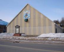 Front Elevation, New Caledonian Curling Club, Pictou, Nova Scotia, 2007.; Historic Division, Nova Scotia Department of Tourism, Culture & Heritage, 2007.