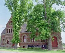 Front view of the Kings County Courthouse; Province of PEI, 1999