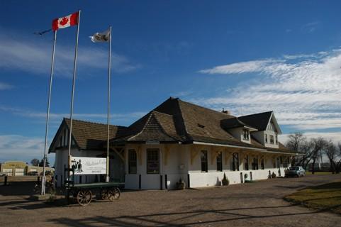 View of south and west facades