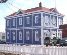 View of Fidelity Masonic Lodge #5, Grand Bank, NL as seen from Frazer Park. Photo taken April 2007. ; HFNL/Robert Parsons 2007