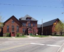 Le bâtiment d’origine de l’Hôpital général de Moncton constitue désormais la moitié la plus à l’est de la structure actuelle. Il a été construit en 1903.; Moncton Museum