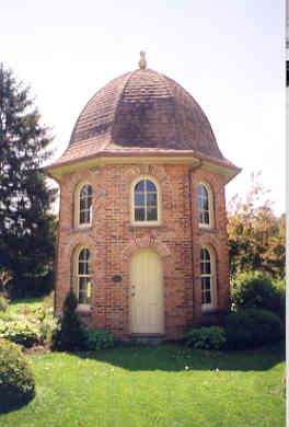 View of peacock house from the north – June 2003